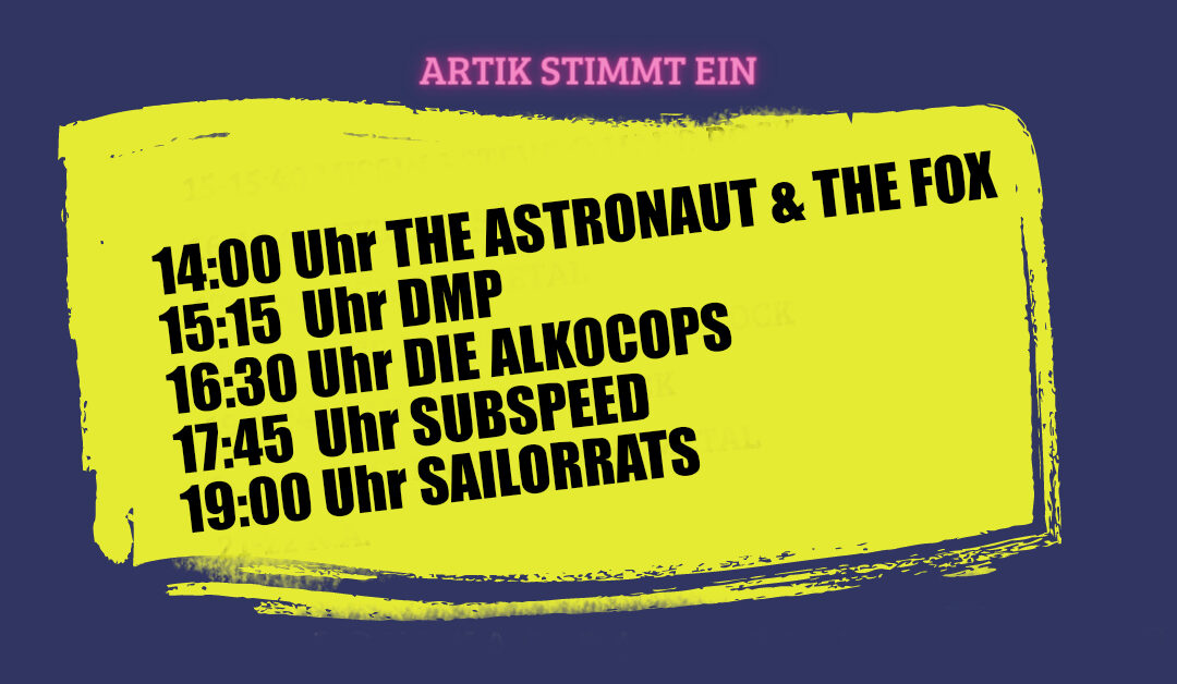 ArTik stimmt ein