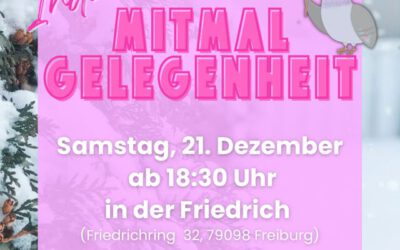 MitMalGelegenheit – indoors | 21.12.2024 | in der Friedrich